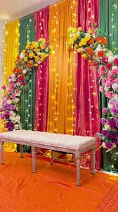 wedding event decor/bouquet/Fresh flowers decor services 4