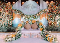 Fresh flowers decor services/Wedding Events Planner/Flower Decoration