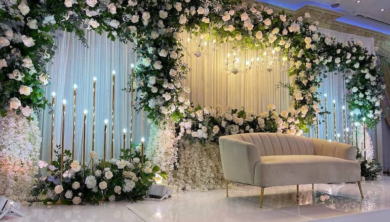 Fresh flowers decor services/Wedding Events Planner/Flower Decoration 17