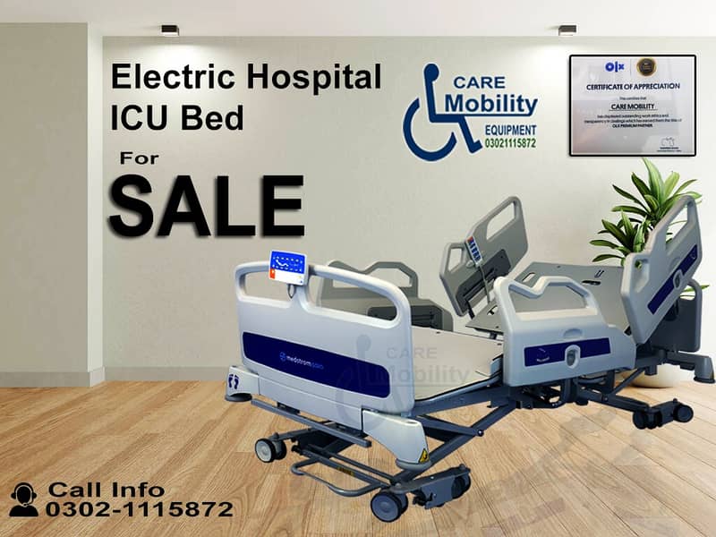 Patient bed/ hospital bed/ medical equipments/ ICU bed Electric Bed 9