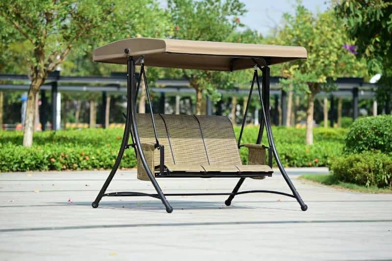 OUTDOOR GARDEN RATTAN SAWING 2 SEATER 3 SEATER CHAIR TABLE UMBRELLA 3