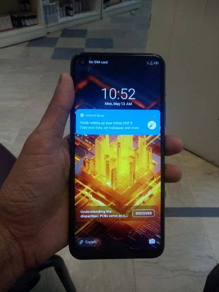 infinix hot 9.4gb 64gb. pta approved. only mobile 1