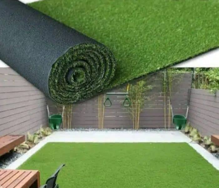 Artificial grass/astro tuff/garden decor/grass carpet/roll/outdoor c 4