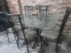 dinner table with 5 chairs 0