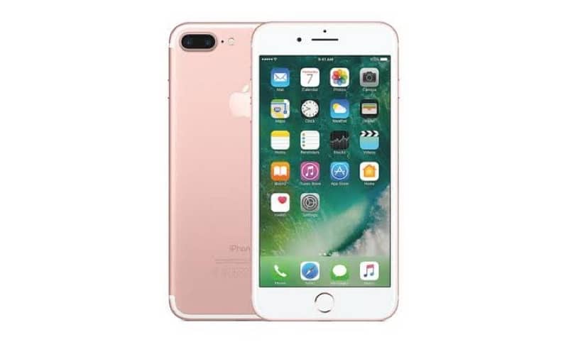 iPhone 7plus pink color WhatsApp number 03490051131 0