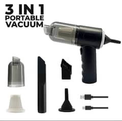 Mini Portable 3 In 1 Powerful Cordless Vacumm Cleaner Duster Blower Ai