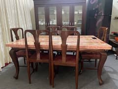 Full Size Dinning table with chairs