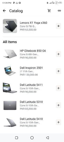 multiple laptops available 1