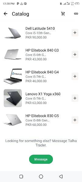 multiple laptops available 2