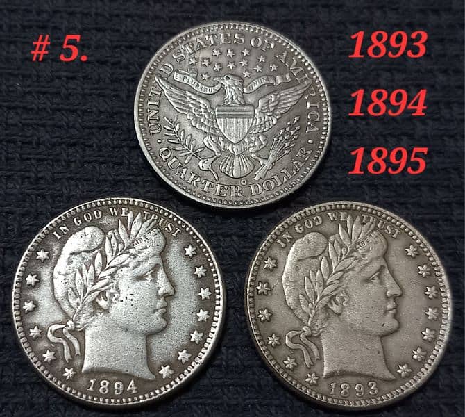 U. S. A. Silver Plated Rare coins 8