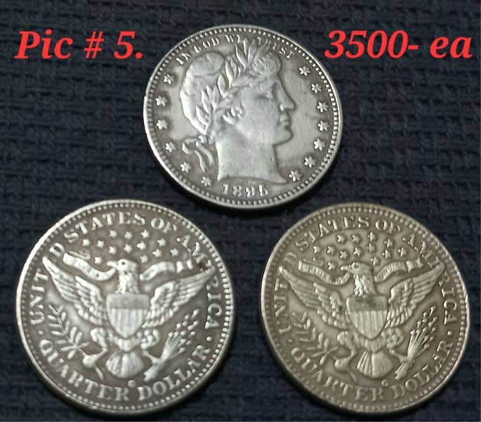 U. S. A. Silver Plated Rare coins 9