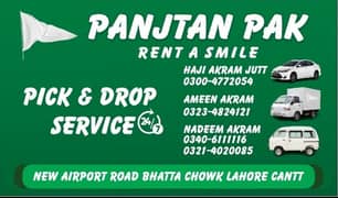 " Pick & Drop Service" Rent a Smile