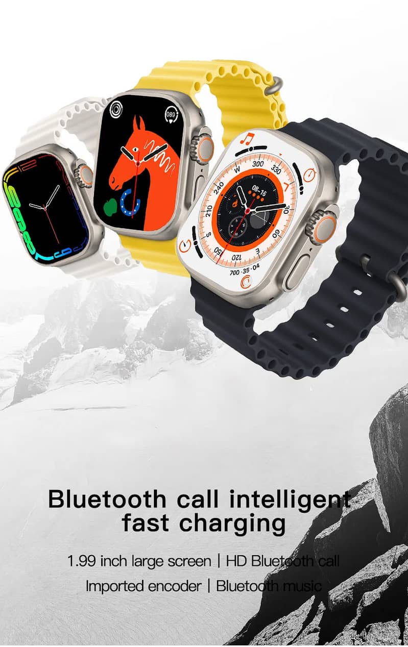 T800 Ultra, L800 Ultra 2, & Watch 8 Ultra Biggest Display Smart Watch 4