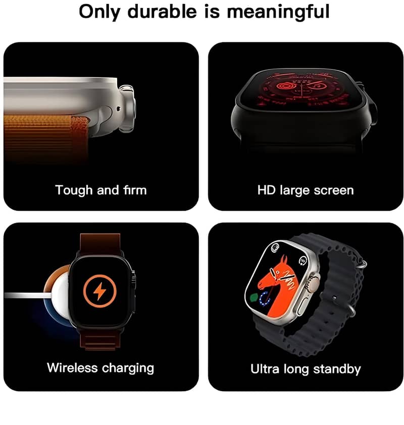 T800 Ultra, L800 Ultra 2, & Watch 8 Ultra Biggest Display Smart Watch 6