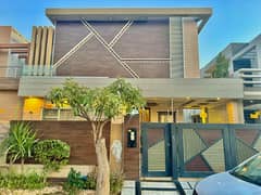 10 marla Slightly use modern design facing park beautiful bungalow for sale in DHA phase 8 air avenue lahore cant