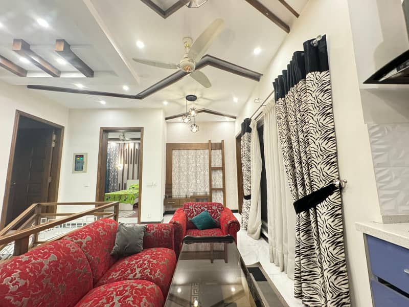 10 marla Slightly use modern design facing park beautiful bungalow for sale in DHA phase 8 air avenue lahore cant 17
