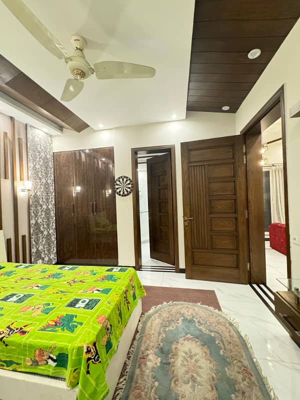 10 marla Slightly use modern design facing park beautiful bungalow for sale in DHA phase 8 air avenue lahore cant 22