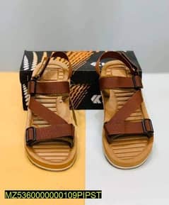 mens elastic fibre sandals