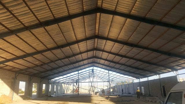 warehouse sheds, Steel structure, Roof Top manufacturer 3