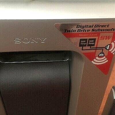 Sony Home Theater 5.1 Surround Speakers Double Woofer only one in Pak 9