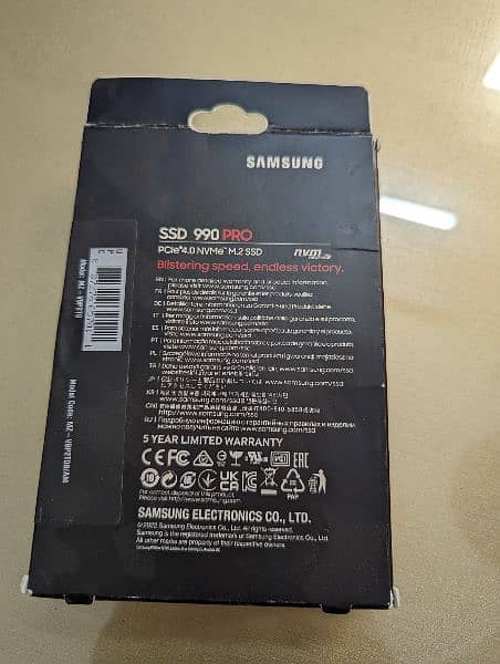 Best for PS5 Samsung 990 PRO M. 2 2TB SSD 2