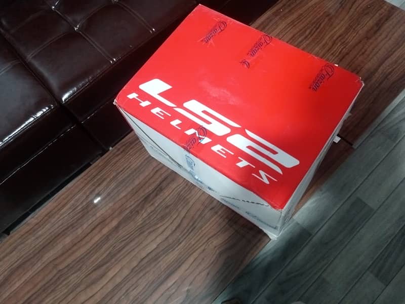 Original LS2 NINJA - GLOSS RED/BLUE - Stream EVO with Box,pouch 6