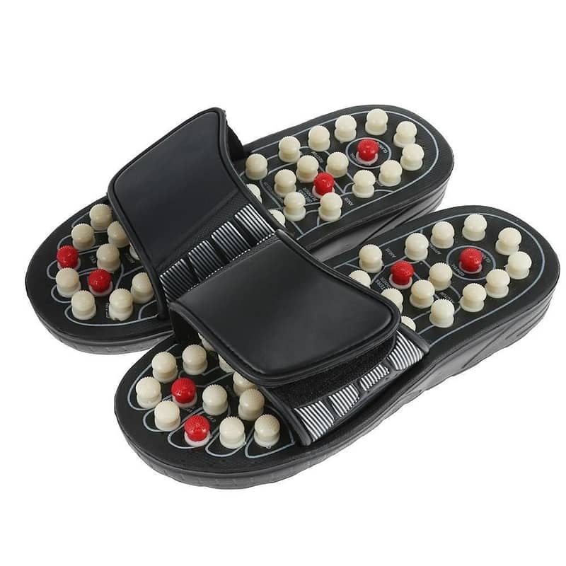 Foot Massage Slipper Foot Care Rotating Acupuncture Height Adjustable 5