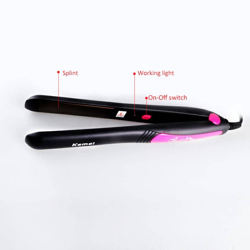 KM-328 Kemei Flat Iron Professional Hair Straightener 1