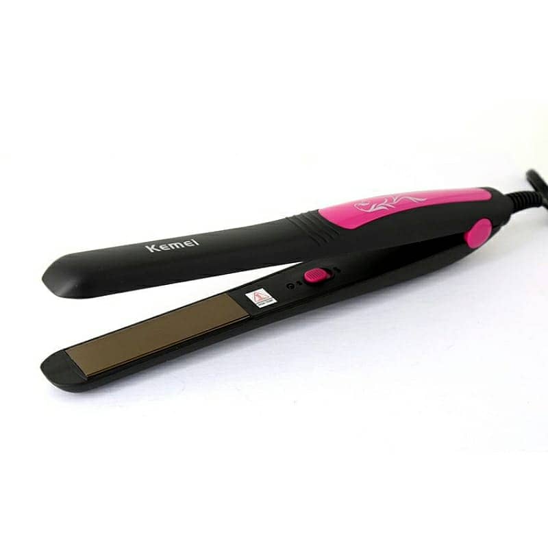 KM-328 Kemei Flat Iron Professional Hair Straightener 4