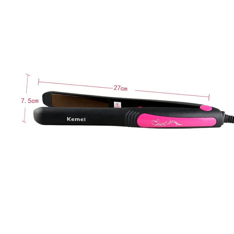 KM-328 Kemei Flat Iron Professional Hair Straightener 9