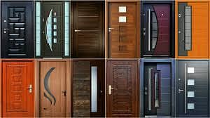 PVC Doors/Wood Doors/Fiber Doors/Fiber Glass Doors/WPVC Doors 1
