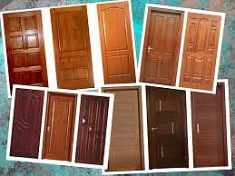 PVC Doors/Wood Doors/Fiber Doors/Fiber Glass Doors/WPVC Doors 2