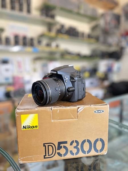 Nikon D5300 With 18-55mm Lens Good Condition 2