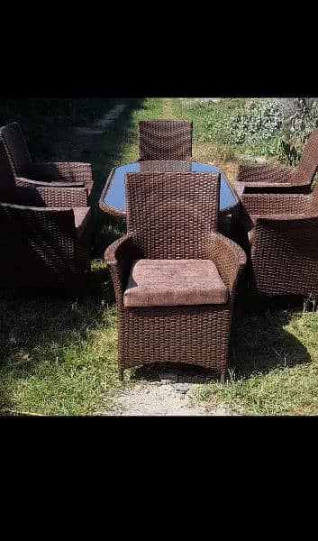 outdoor rattan furniture mention price single chair 1
