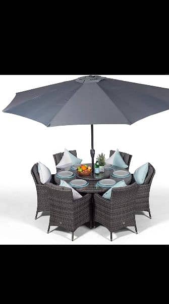 outdoor rattan furniture mention price single chair 5