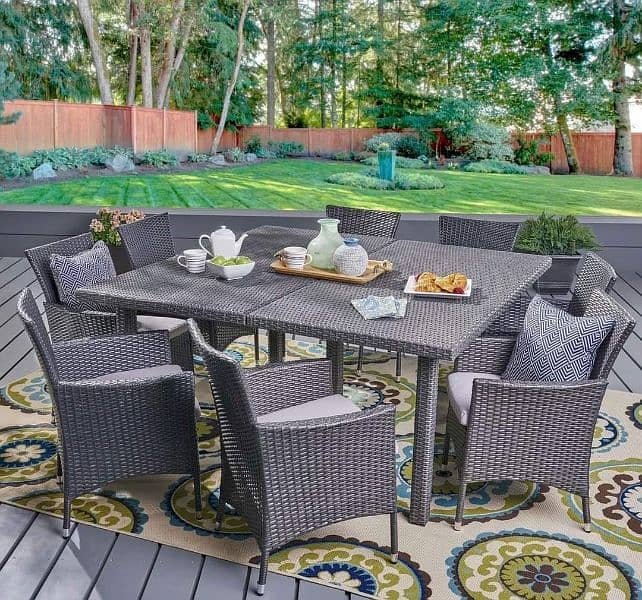 outdoor rattan furniture mention price single chair 9