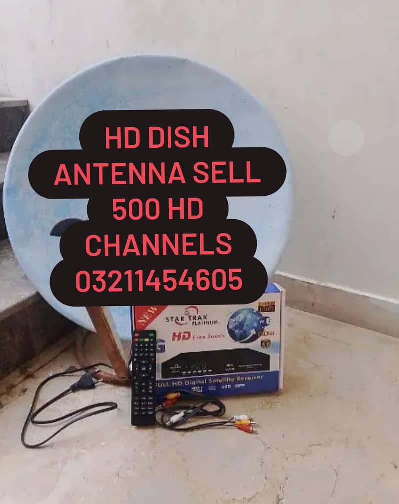 LAHORE HD Dish Antenna sell service 032114546O5 0