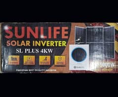 sunlife 4 kw inverte with 2 year warranty