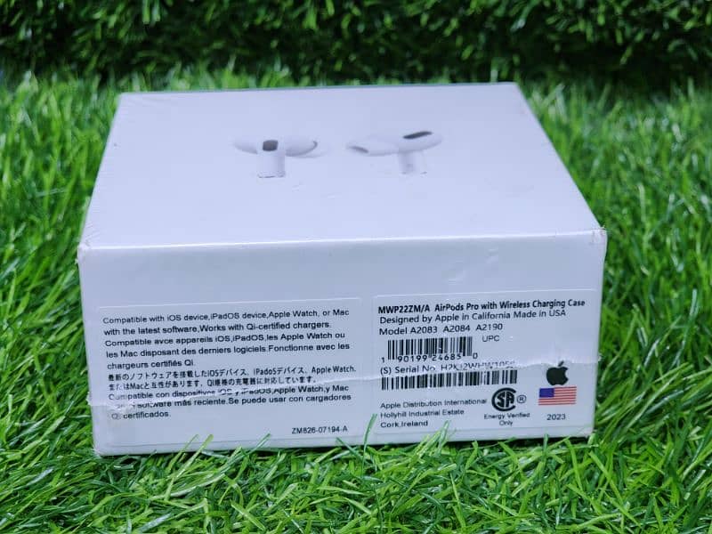 brand new airpods pro with wireless charging case modellA2084 A2190 1