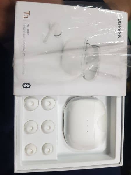 Ugreen HiTune T3 Active Noise-Cancelling wireless Earbuds New pin pack 1