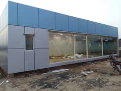 dry container office container marketing container prefab structure
