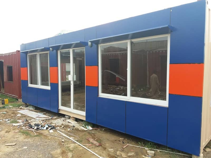 dry container office container marketing container prefab structure 1