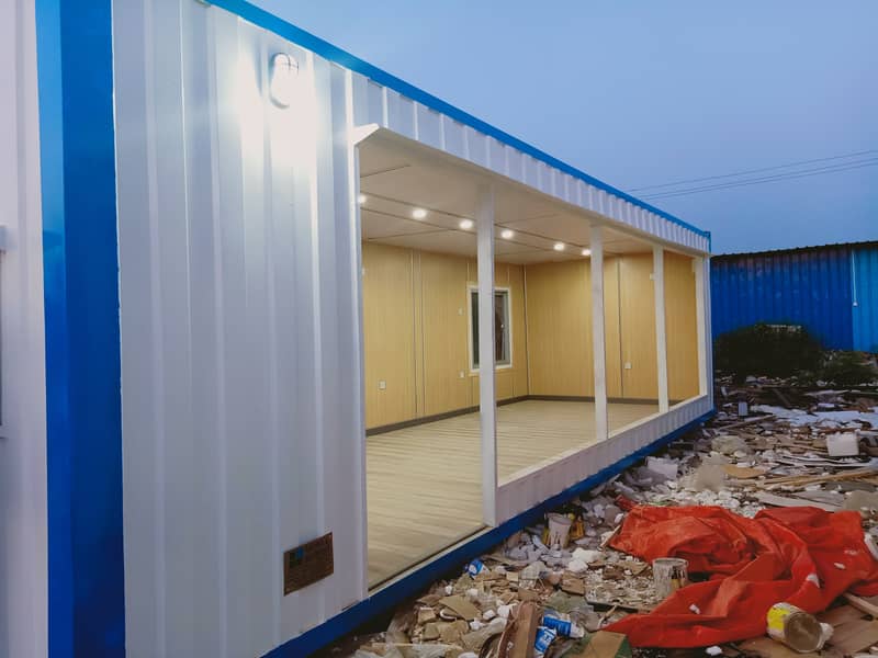 dry container office container marketing container prefab structure 2