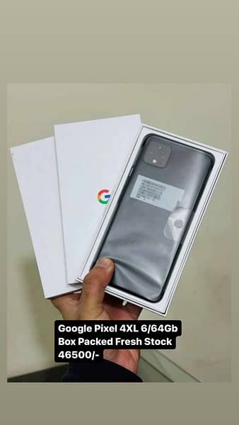 Google Pixel 4 Pixel 4XL Pixel 5 Pixel 6a Fresh Stock Dual Sim Aproved 5