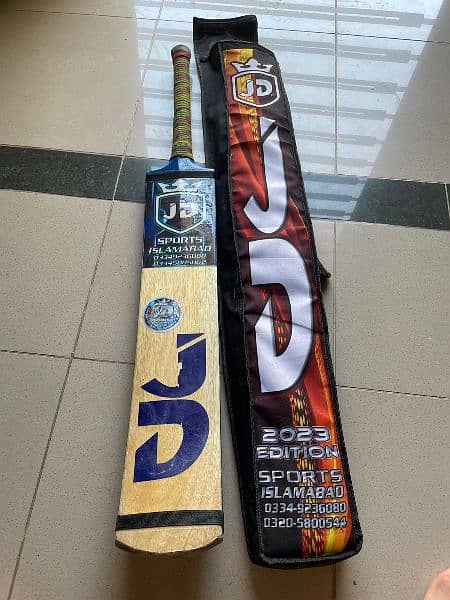 Jd original tapeball bat player edition coconut wood with cover 0