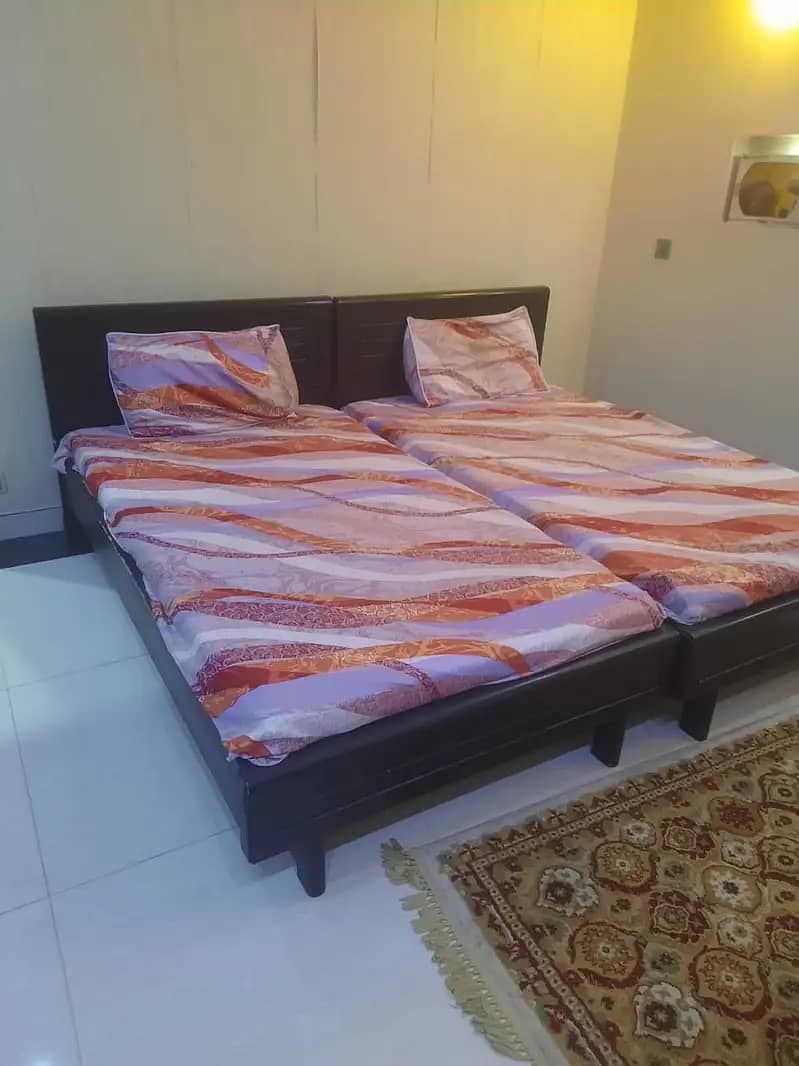 Double bed / Single bed/  Wooden bed/  king size bed / furniture 7