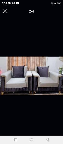 Sofa set / 7 seater sofa / 3+2+1+1 1