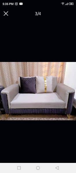 Sofa set / 7 seater sofa / 3+2+1+1 2