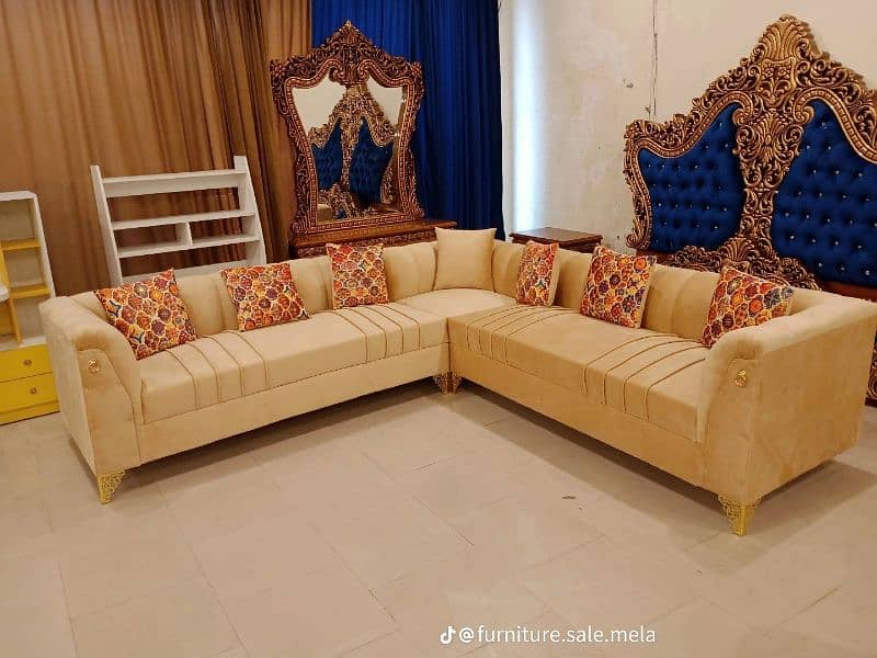 corner L Shape sofa in efordable rate 1