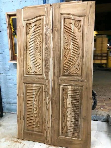 Cnc designed Wooden doors 2